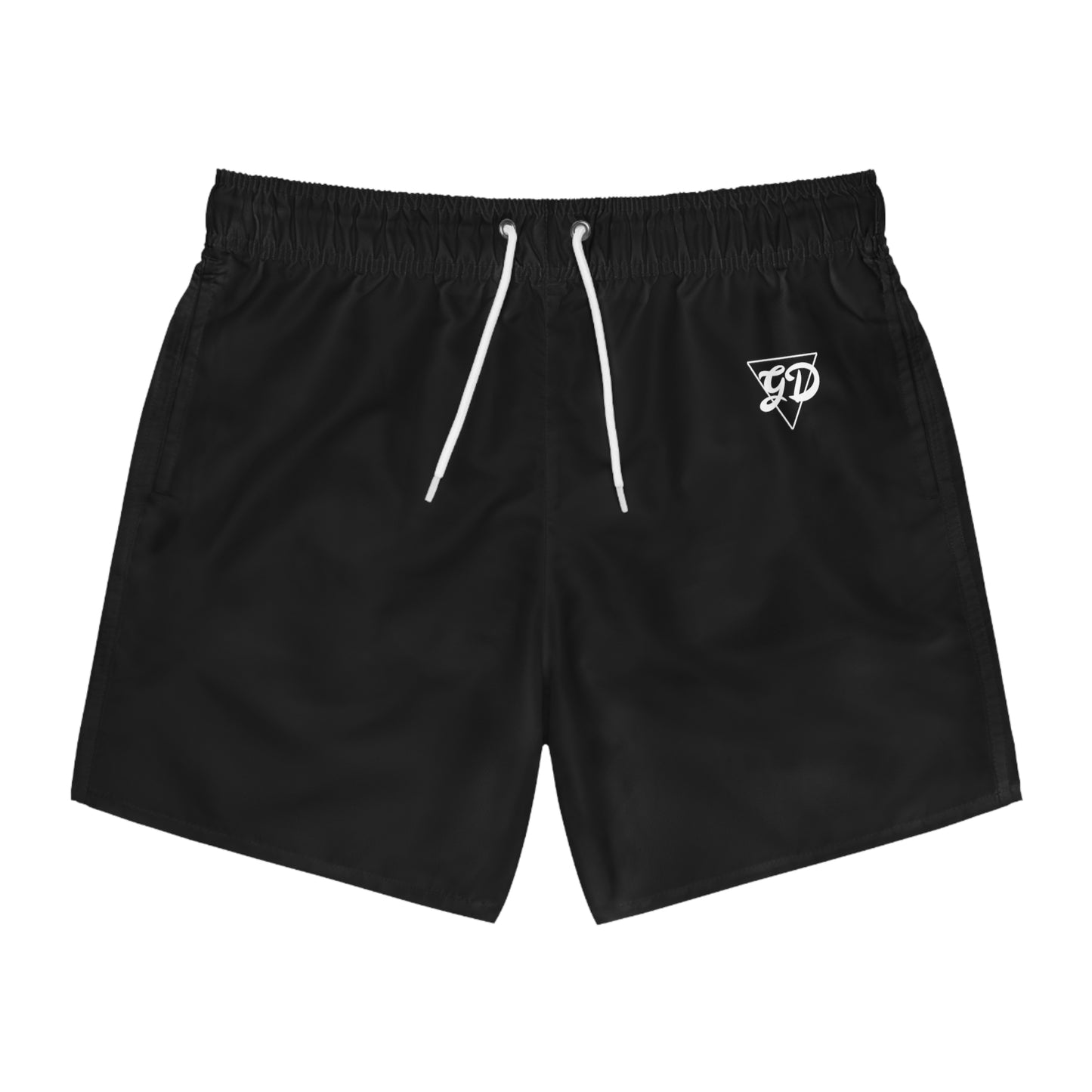 GD black swim shorts