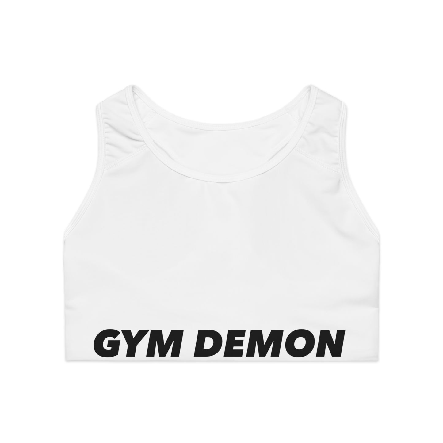 Sports Bra Gym Demon white