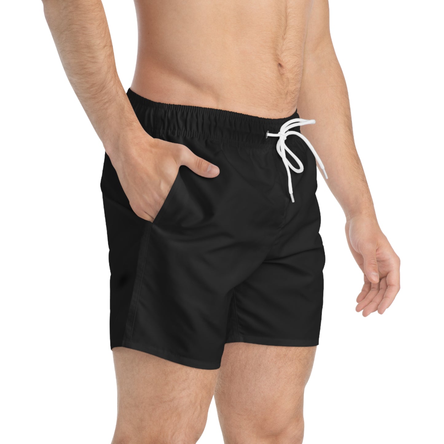 GD black swim shorts