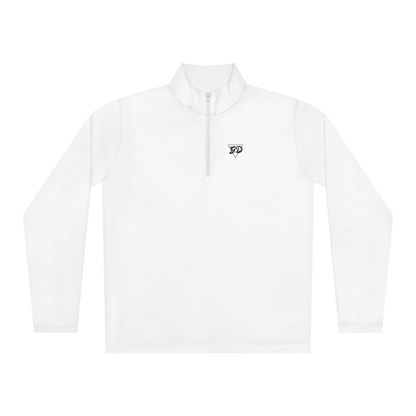 Unisex Quarter-Zip Pullover GDWhite